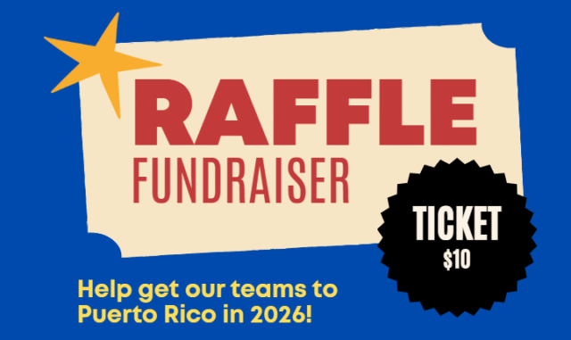 Win Big & Help Our Teams Play in Puerto Rico!